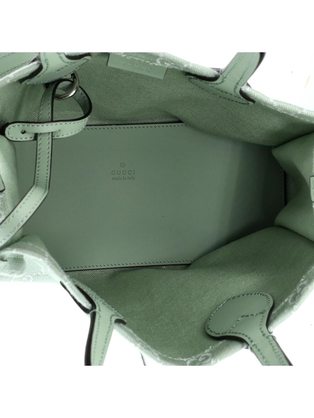 Gucci Ophidia Shopper Tote Gg Denim #275406G14B - Picture 6 of 7